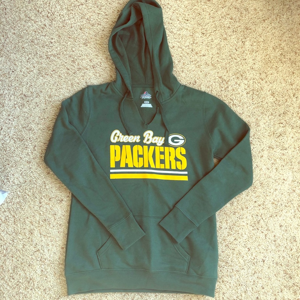 NWOT Green Bay Packers Hoodie Sweatshirt
